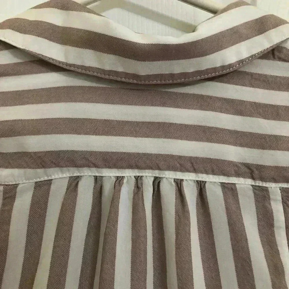 Anthropologie Maeve Striped Marianna Wrap Top XS - Picture 12 of 15